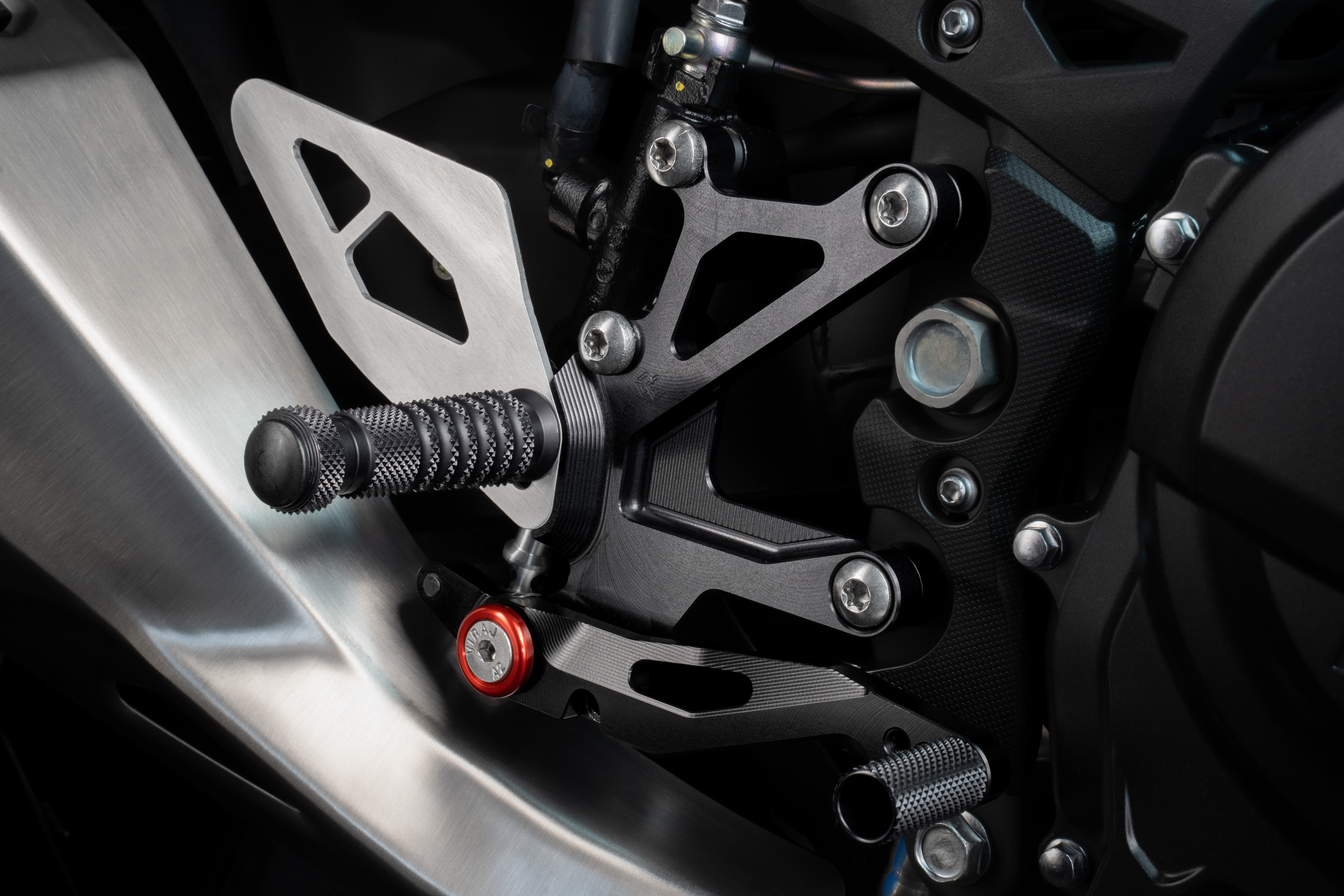 Fußrastenanlage FXR Schwarz